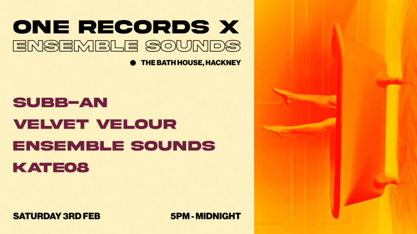 One Records/Ensemble Sounds: Subb-an, Velvet Velour, Kate08 cover
