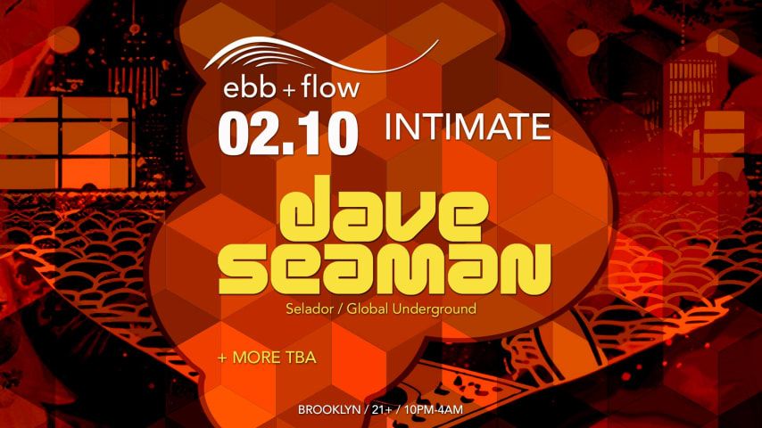 ebb + flow intimate w/ Dave Seaman + more cover