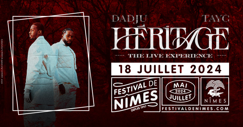 DADJU - TAYC / FESTIVAL DE NIMES 2024 cover