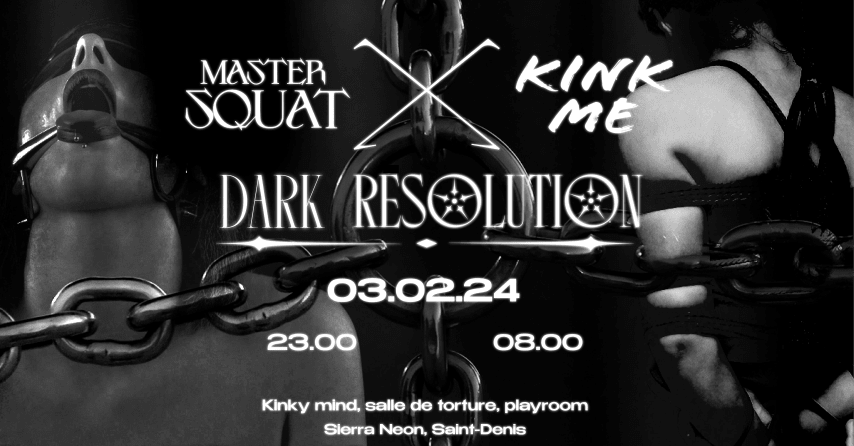 MASTER SQUAT X KINK ME : Dark Resolution cover