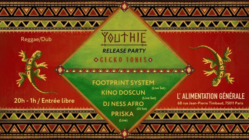 YOUTHIE RECORDS -  RELEASE PARTY cover