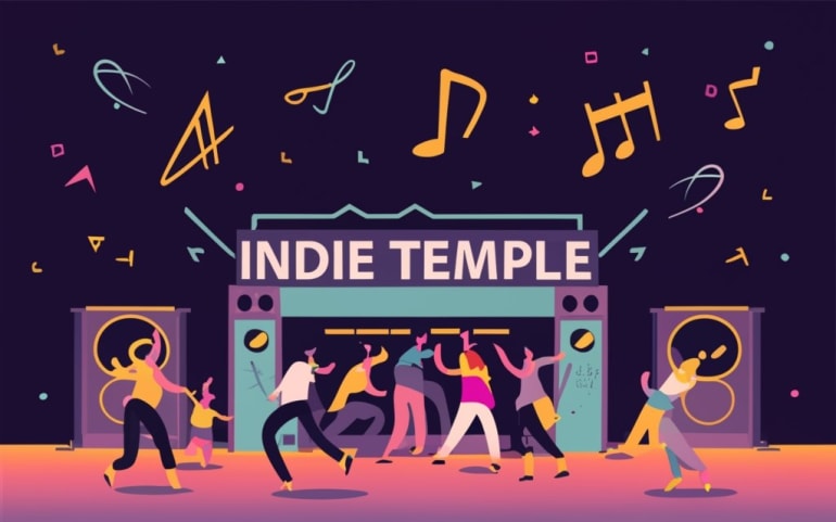 Indie Temple #5 Deep Progressive House cover