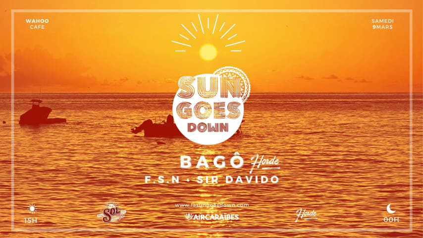 LA SUN GOES DOWN x HORDE: BAGÔ / F.S.N / SIR DAVIDO cover