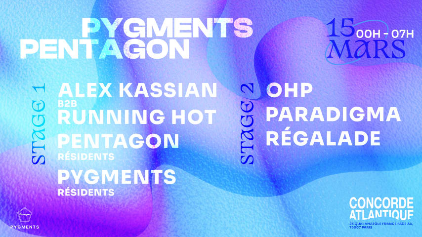 Pygments x Pentagon : Alex Kassian b2b Running Hot & More cover