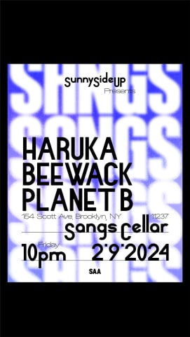 Haruka, Beewack, Planet B cover