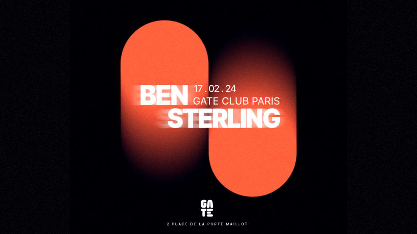 BEN STERLING @ Gate club Paris cover