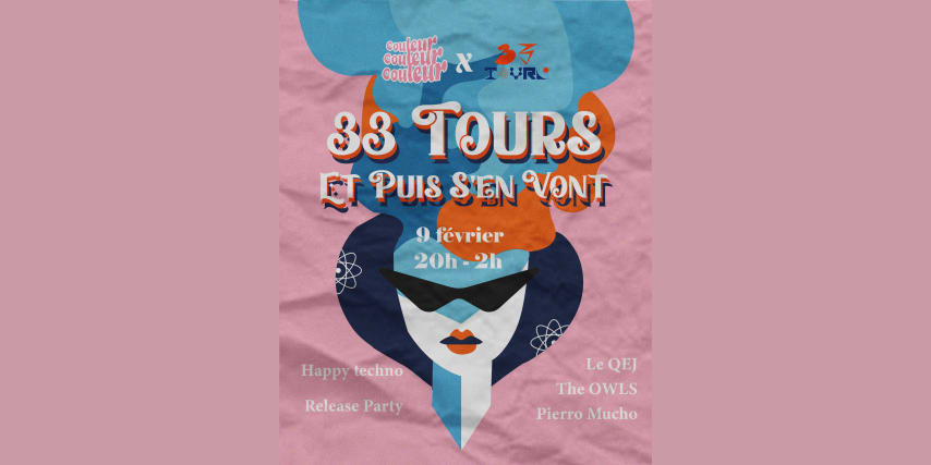 33 TOURS ET PUIS S'EN VONT - Couleur de la Culotte cover