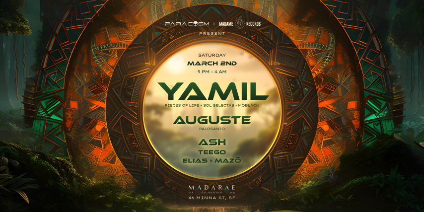 Paracosm x Madame Records Present: Yamil cover