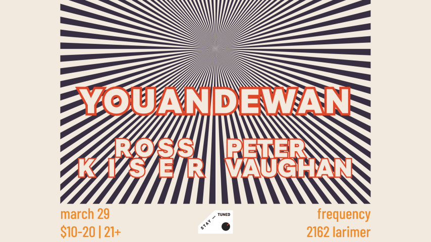 Youandewan w/ Ross Kiser & Peter Vaughan cover