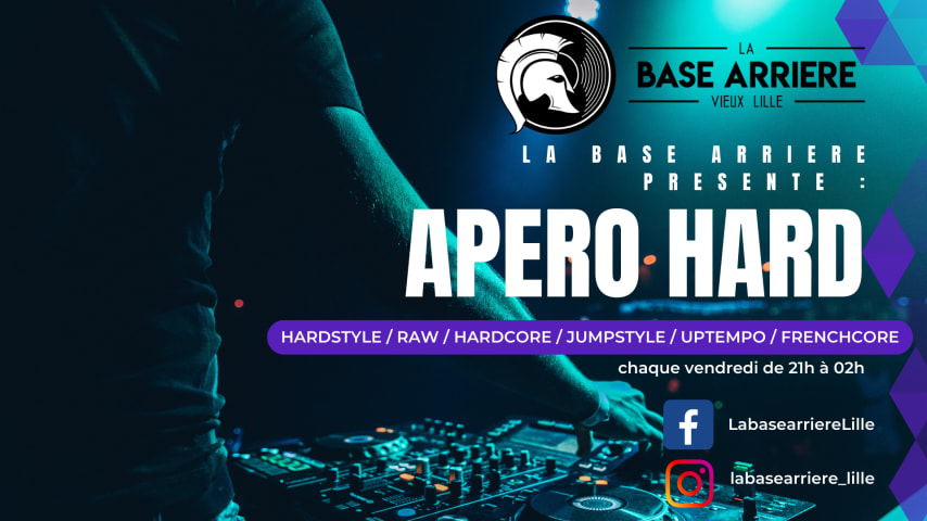 Apéro hard @ la base arriere 16 fevrier cover