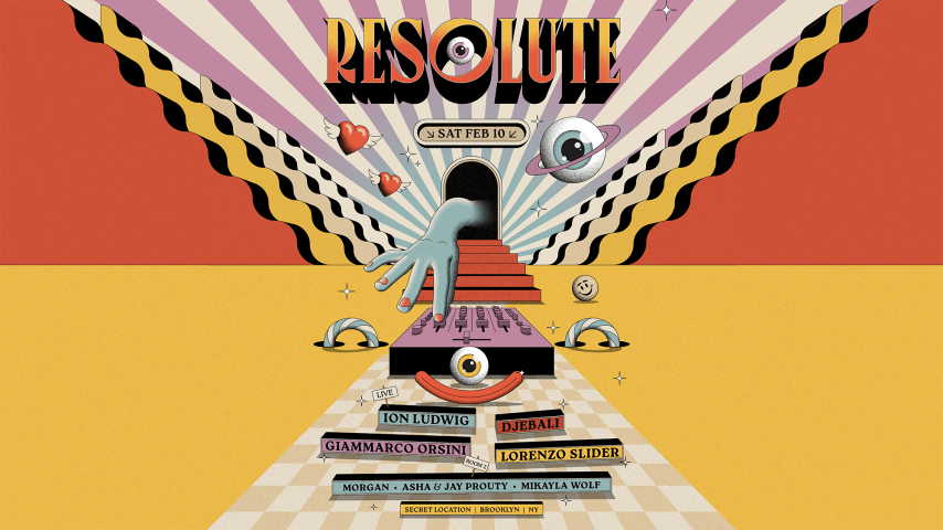 ReSolute w/ Ion Ludwig LIVE, Djebali, Giammarco Orsini +more cover