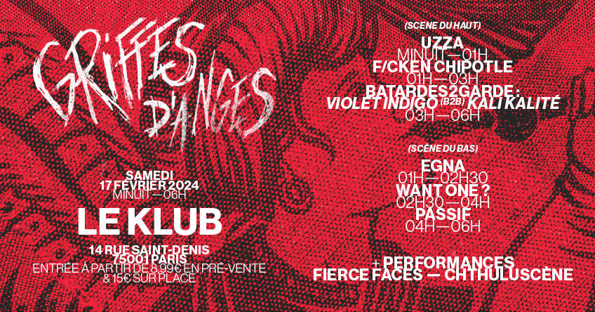 GRIFFES D'ANGES X LE KLUB #2 cover