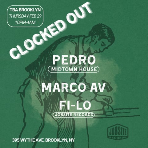 Clocked Out: Pedro, Marco AV, FI-LO cover