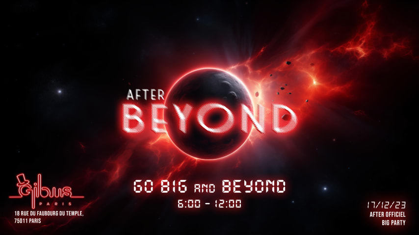 BEYOND - After Party @ Gibus Club cover