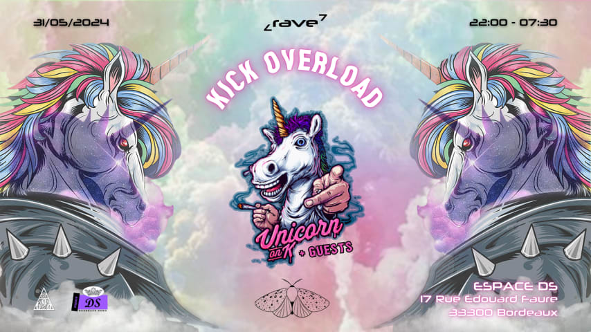 KICK OVERLOAD : Unicorn On K / JKLL + Guests cover