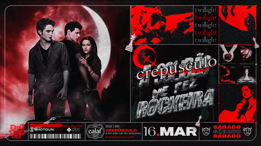 Crepúsculo me fez Rockeira cover