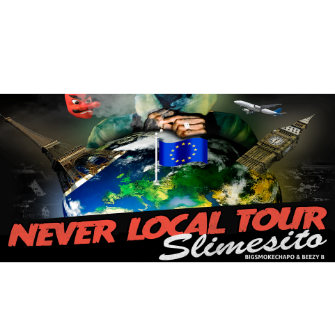 Slimesito & RSG - Never Local Tour - Paris cover