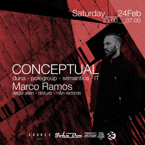 Amsterdam Techno Sessions w/ CONCEPTUAL (PoleGroup, Duna) IT cover