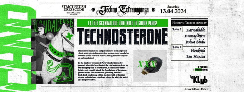 Technosterone #9 cover