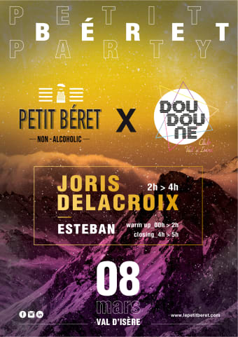 Petit-Béret party X JORIS DELACROIX cover