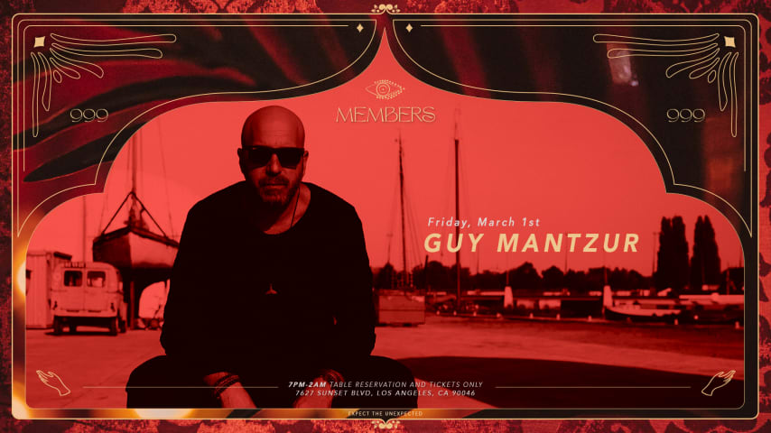 Guy Mantzur At Members cover