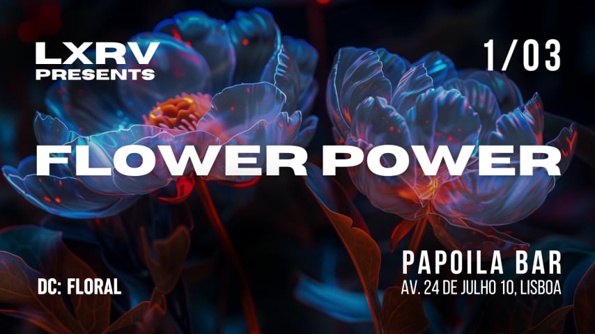 LXRV presents Flower Power cover