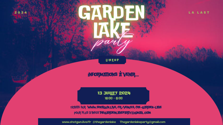 Garden Lake Party - La Last 2024 cover