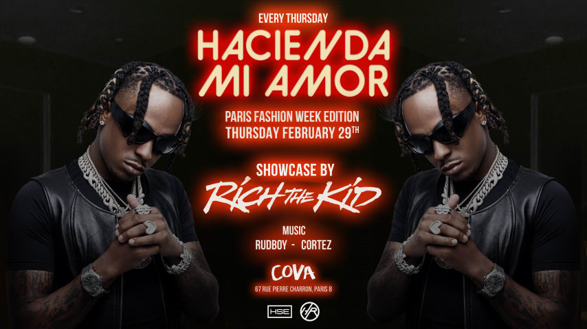 HACIENDA x RICH THE KID - PFW EDITION29/02 cover