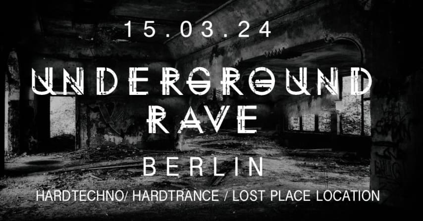 UNDERGROUND RAVE BERLIN cover