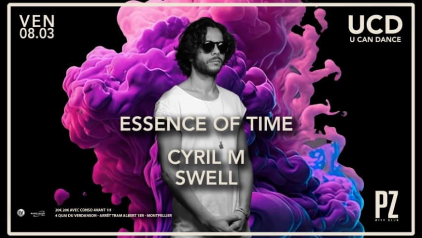 U CAN DANCE X ESSENCE OF TIME X CYRIL M X SWELL cover