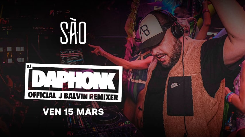 SAO - DJ DAPHONK - VEN 15.03 cover
