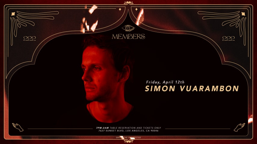 Simon Vuarambon cover