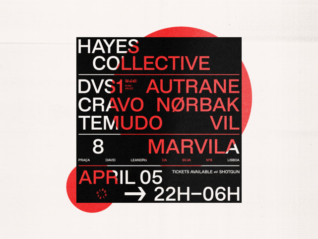 HAYES w/ DVS1 + VIL + TEMUDO + CRAVO + NORBAK + AUTRANE cover