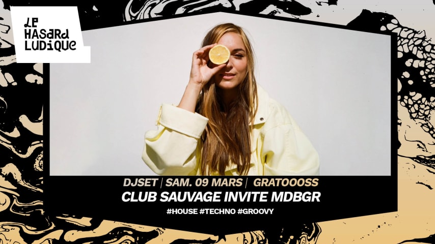 Club Sauvage invite mdbgr (djset) cover