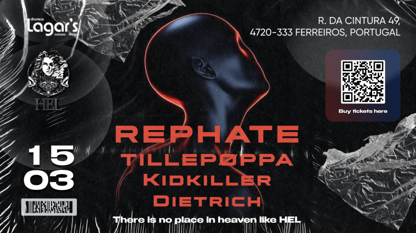 HEL Presents: Rephate x Kidkiller x TillePøppa x Dietrich cover