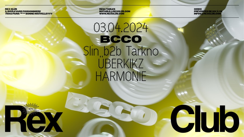 BCCO: Slin b2b Tarkno, Überkikz, Harmonie cover