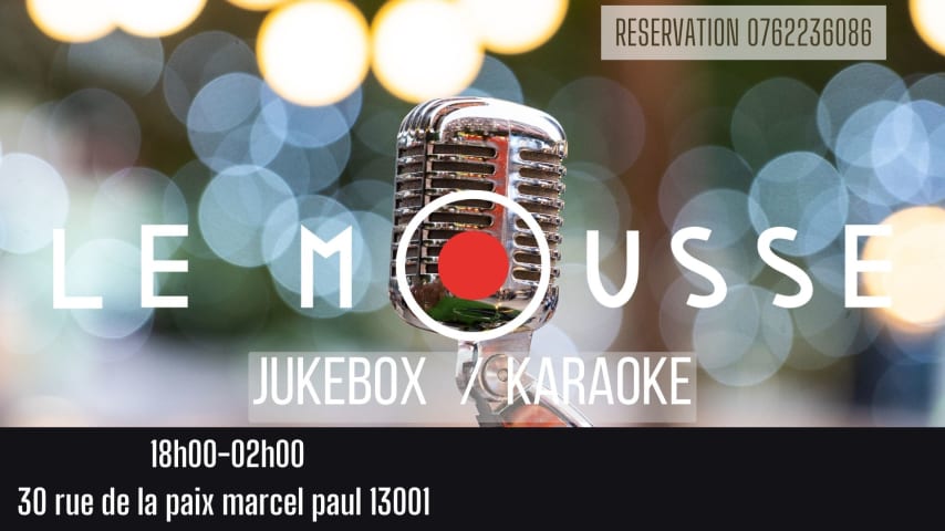 JUKBOX / KARAOKE décomplexé au mousse cover