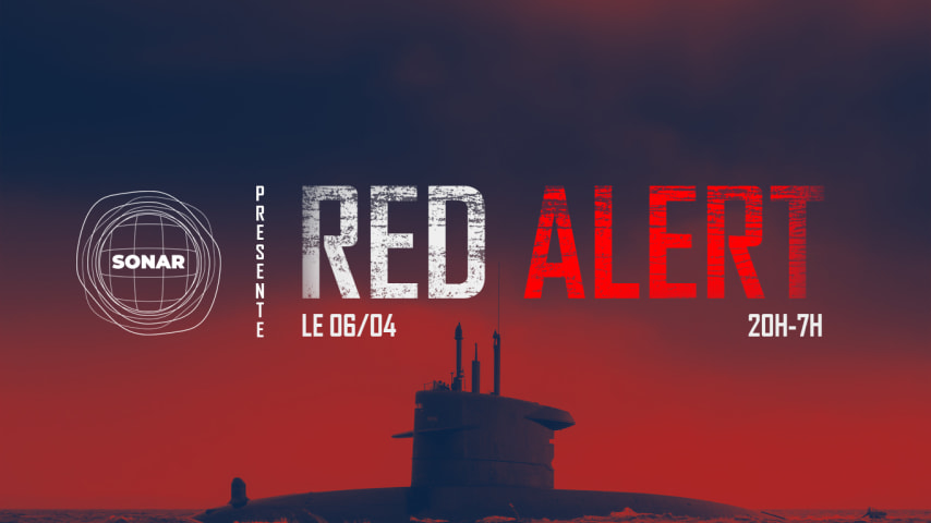 Red Alert 🚨 ( launch party ) cover