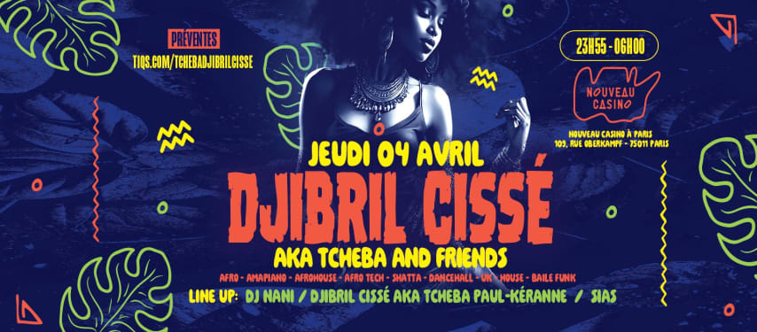 Djibril Cissé aka Tcheba & Friends cover