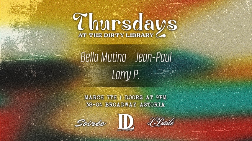 Thursdays at The Dirty Library cover