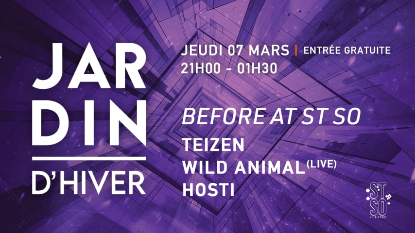 BEFORE du Jardin d'Hiver : Teizen - Wild Animal - Hosti cover