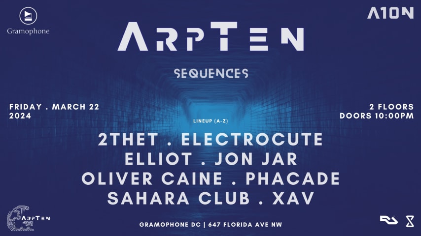 ARPTEN PRESENTS: SEQUENCES cover