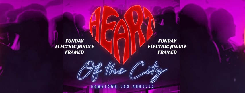 HEART OF THE CITY DTLA cover