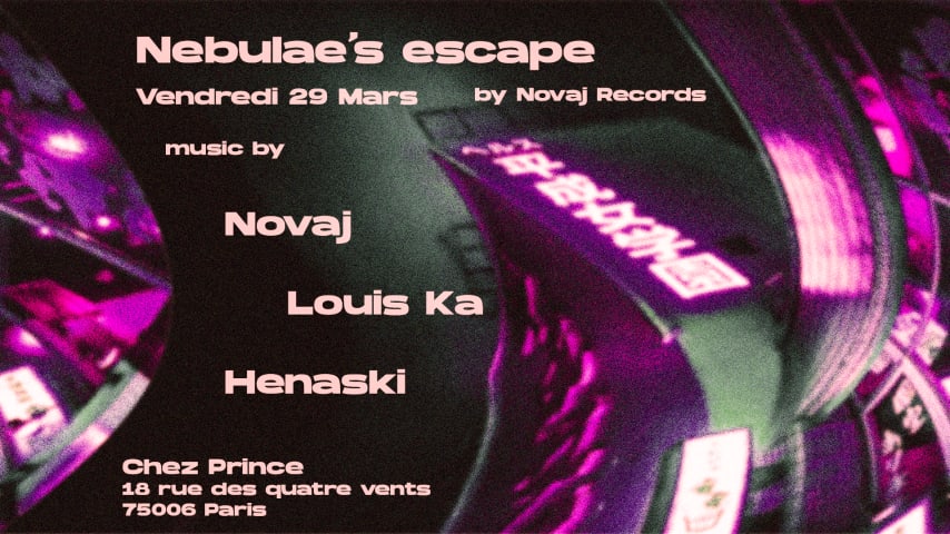 Nebulae's Escape: Novaj / Louis Ka / Henaski cover