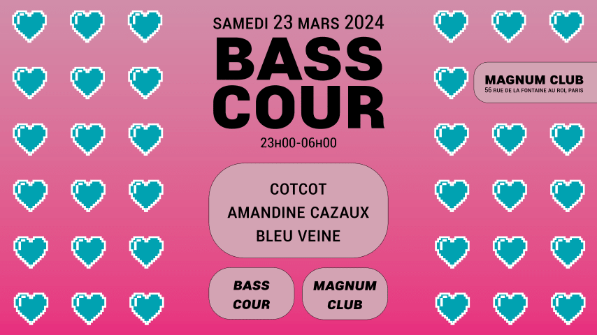 BASS COUR cover