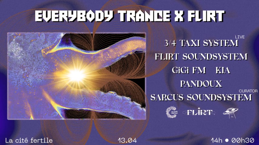 Everybody Trance x Flirt - Cité Fertile cover