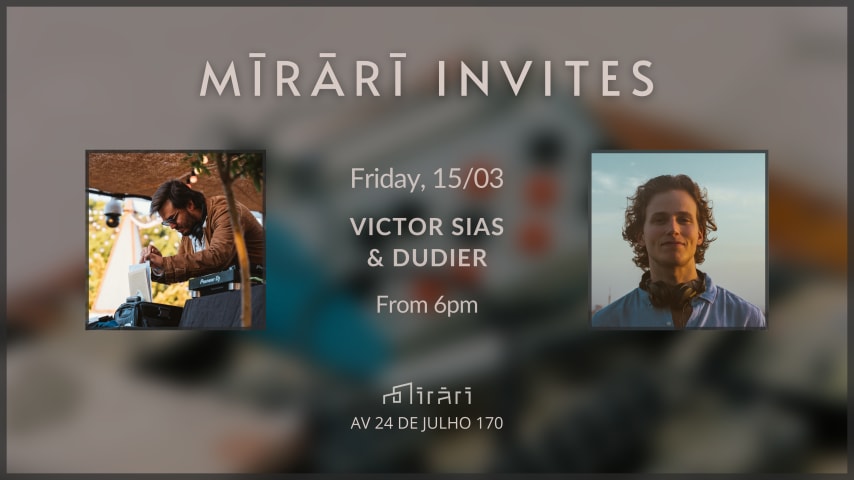 Mirari Invites: Victor Sias & Dudier cover