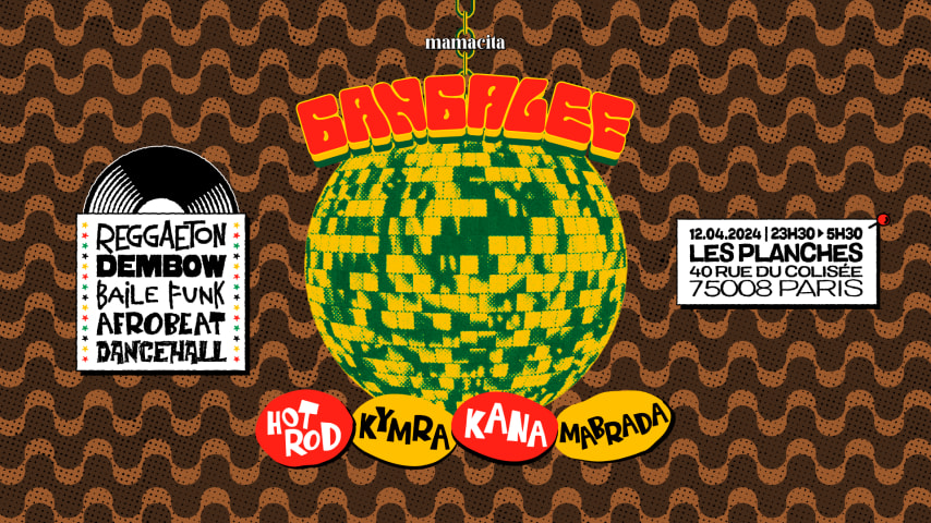 Gangalee – Reggaeton, Shatta, Baile cover