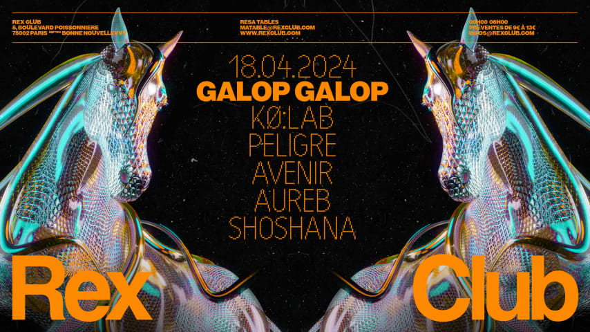 Galop Galop: Kø:Lab, Peligre, Avenir, Aureb, Shoshana cover