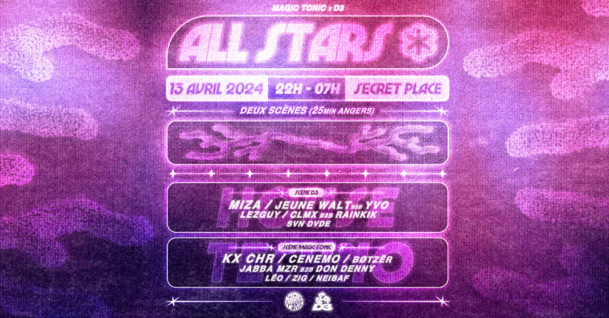 Magic Tonic x D3 : ALL STARS cover